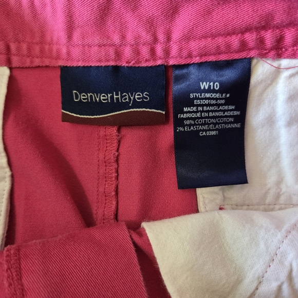 ⭐️Denver Hayes Pink Knee-Length Pencil Skirt Size 10 - Picture 4 of 4